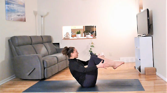 Yoga classique: on travaille le tronc